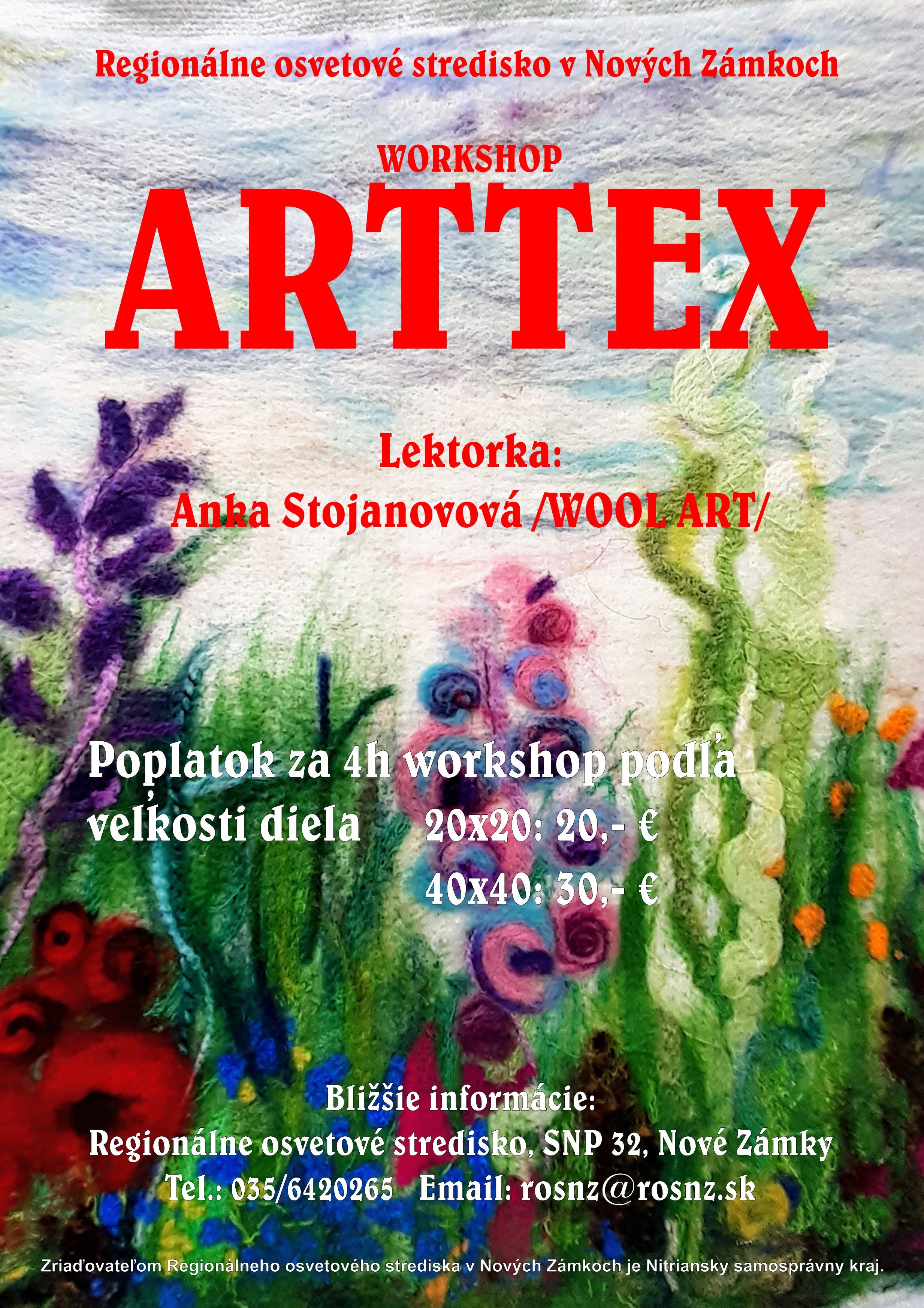 ARTTEX | Regionálne osvetové stredisko Nové Zámky